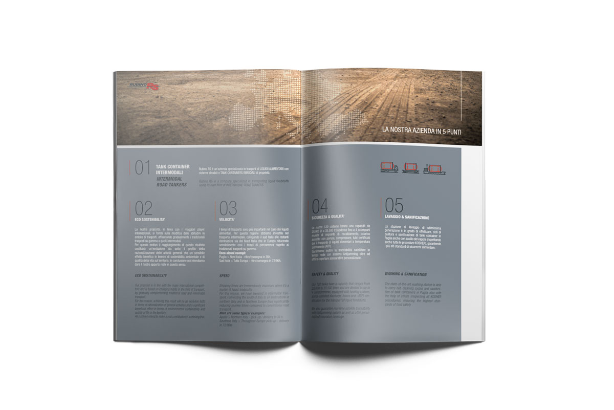 mock up lavoro realizzato