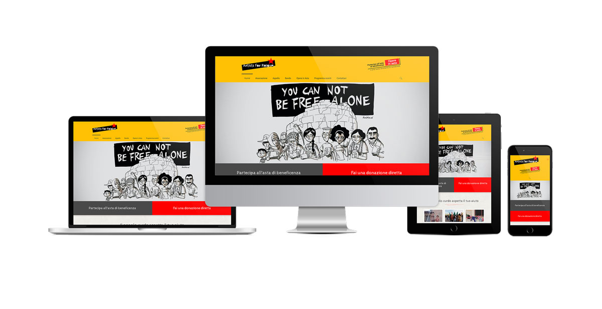 mock up lavoro realizzato